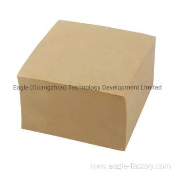 Kraft Paper Block Memo Pad for Office